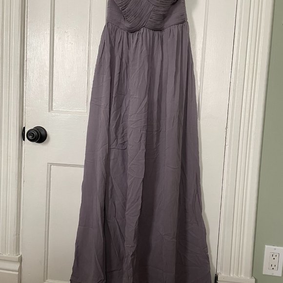 Donna Morgan - Strapless Sweetheart Bridesmaid Dress - Picture 2 of 6